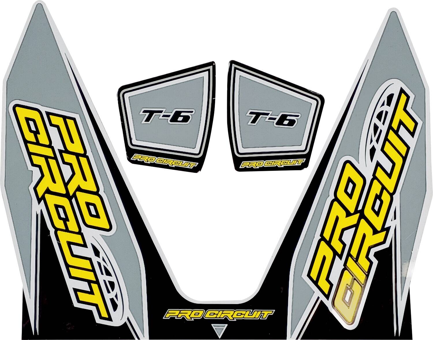 Pro circuit matrica T6 szürke Motor kipufogó alkatrész 0