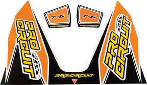 Pro circuit matrica T6 narancs Kipufogó