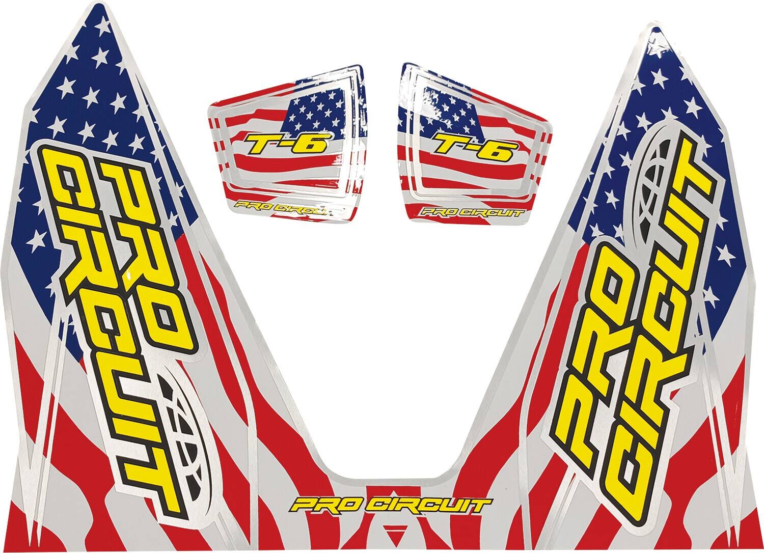 Pro circuit matrica T6 STARS ANDSTRIPES Motor kipufogó alkatrész 0