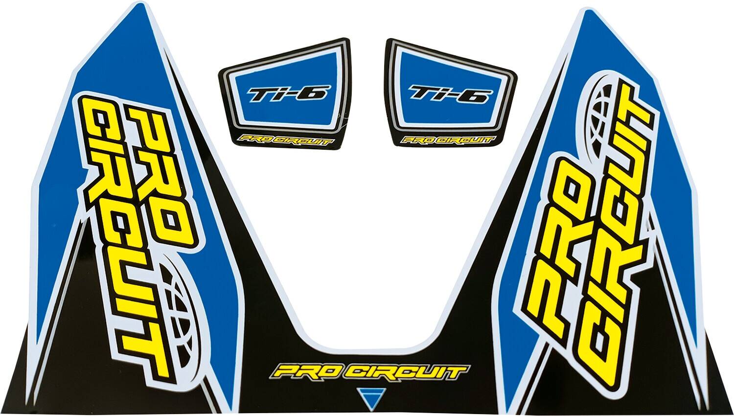 Pro circuit matrica TI6 lámpa kék Motor kipufogó alkatrész 0