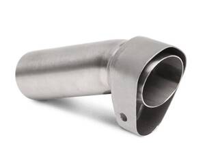 AKRAPOVIC zaj lengéscsillapító helyezze rozsdamentes acél Motor kipufogó alkatrész