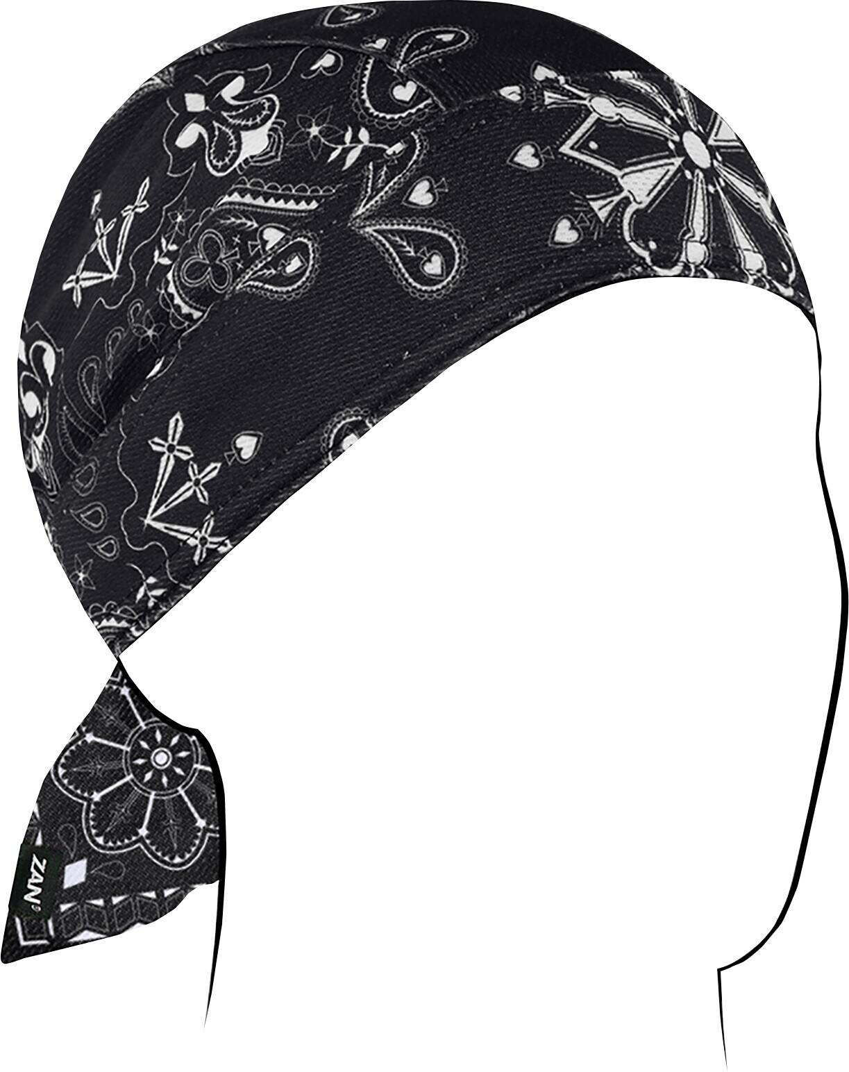 Zan headgear FLYDANNA POLYMM BLKPAISLY Motoros maszk, arcvédő, sapka és sál 0