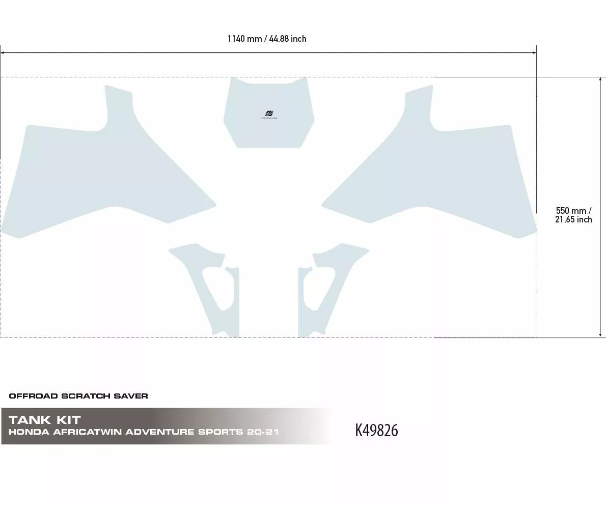 Uniracing K49826 Scratch Saver Matrica 1