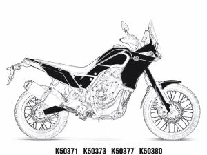 Uniracing K50373 matricakészlet Matrica 1