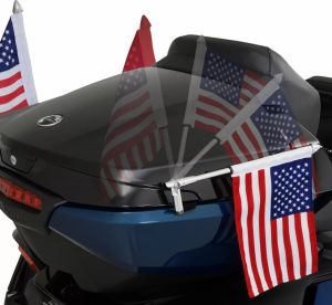 Show chrome 41-203R zászlórúd Can-Am RT-hez amerikai zászlóval Bukócső, blokkvédő, váz 2
