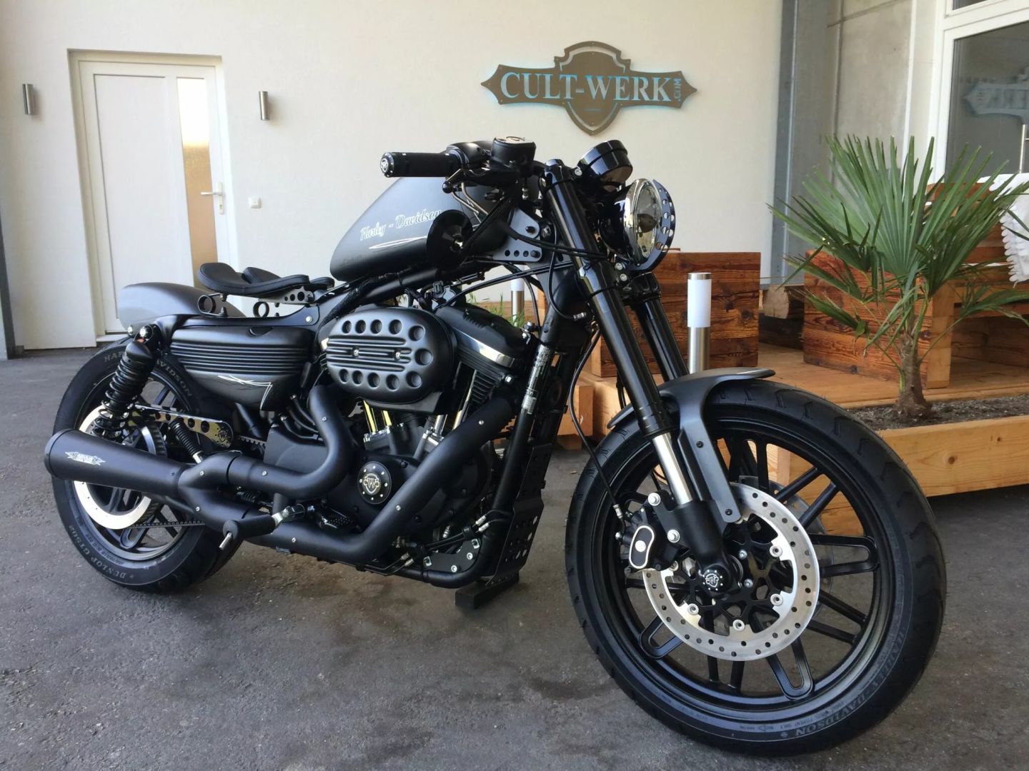 Cult werk HD-SPO104 Sportster első sárvédő Sárvédő, vázvédő, idom 1