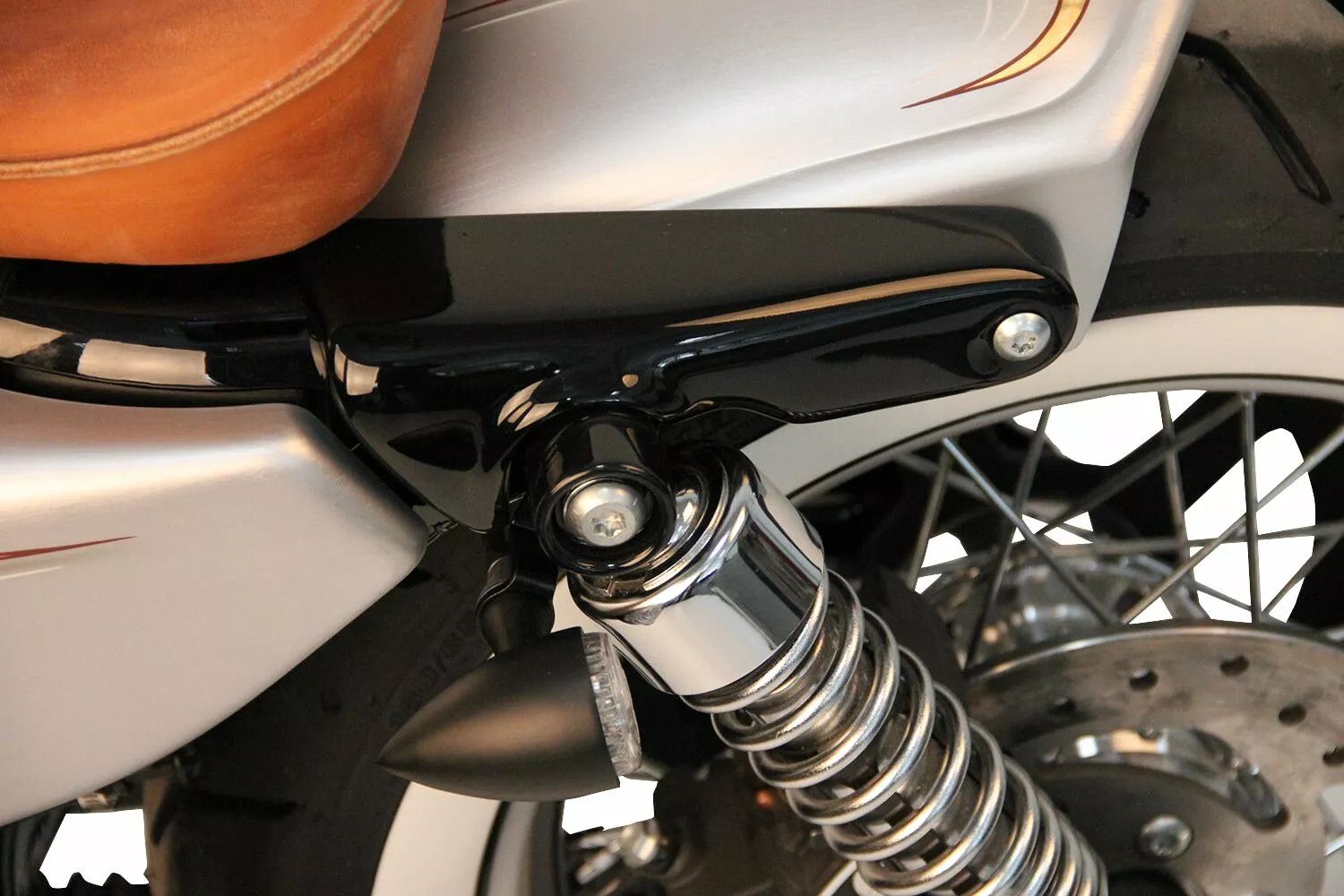 Cult werk HD-SPO006 sárvédő rugóstagok Harley Sportster rövidítése Sárvédő, vázvédő, idom 1