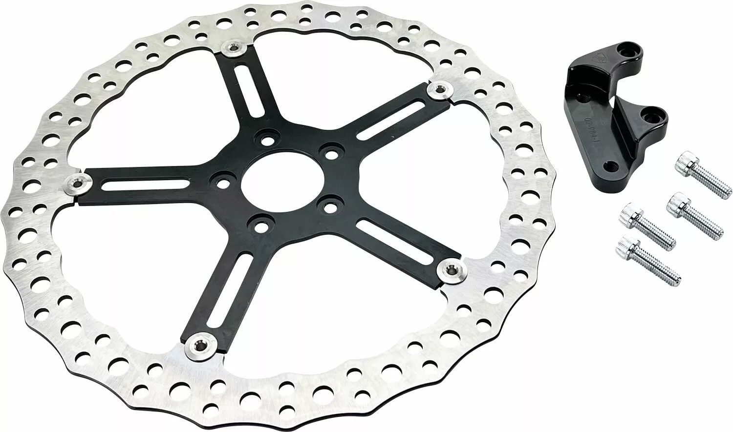 Arlen ness 300-042 15" Big Brake Jagged úszó rotorkészlet Féktárcsa és alkatrészei 0