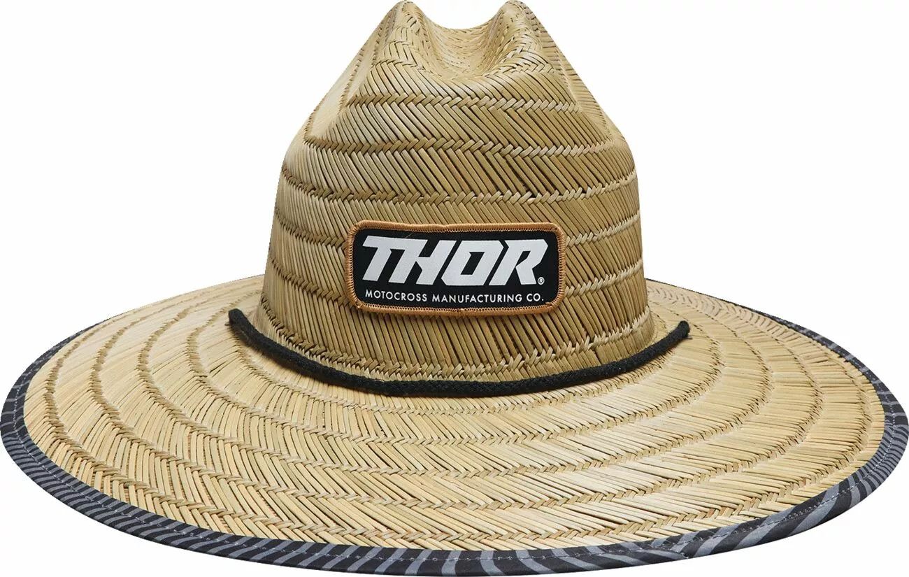 Thor 2501-4002 szalma kalap Motoros maszk, arcvédő, sapka és sál 0