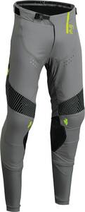 Thor Prime Tech nadrág - Gray/Black - 28 Motokrossz nadrág