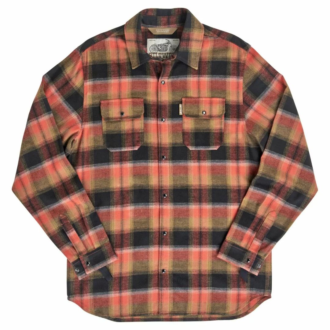 Biltwell 8128-125-001 szia teszt flanel ing 0