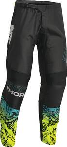 Thor ifjúsági Sector Atlas nadrág - Black/Teal - 18 Mez