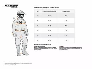 Moose racing soft-goods 2903-2260 ifjúsági agroid nadrág Mez 2