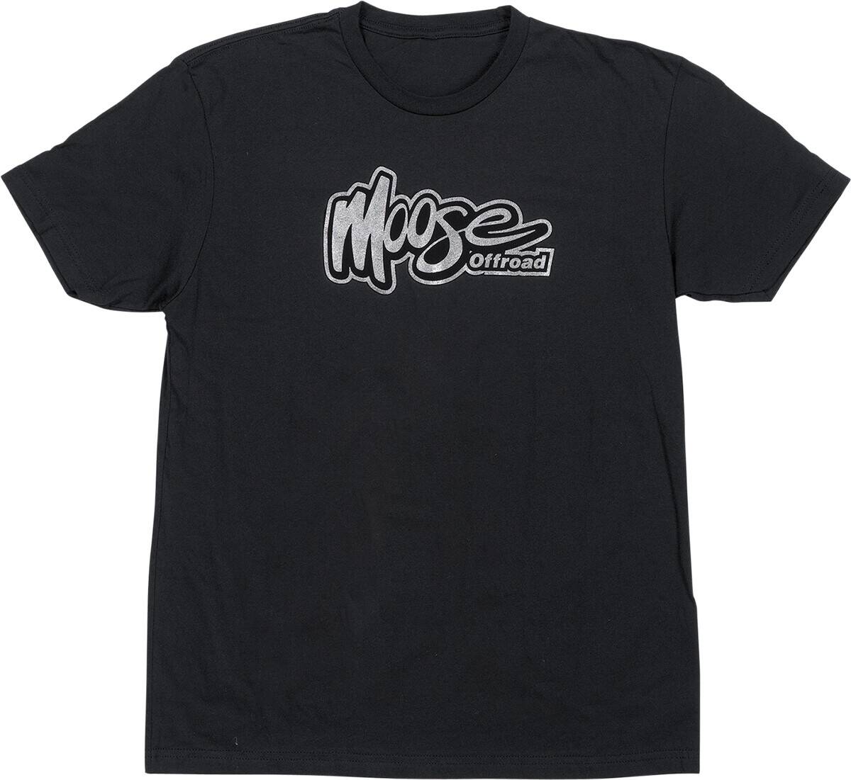 Moose racing soft-goods póló OFFROAD fekete L Motoros póló, trikó 0