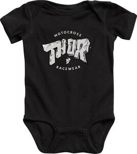 Thor SUPERMINI STONE fekete 0-6 Motoros póló, trikó