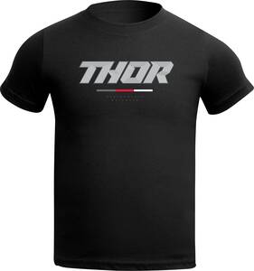Thor póló TDLR THOR CORPO fekete 2T Motoros póló, trikó