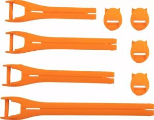 Moose racing soft-goods 3430-1019 Boot Strap Kit Motoros cipő, csizma