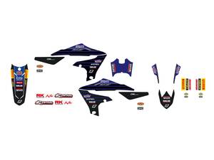 Blackbird racing grafika készlet REP YAM FACT2 Matrica