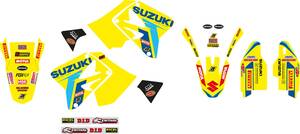 Blackbird racing GRPHIC készlet REP Suzuki KSRT22 Matrica