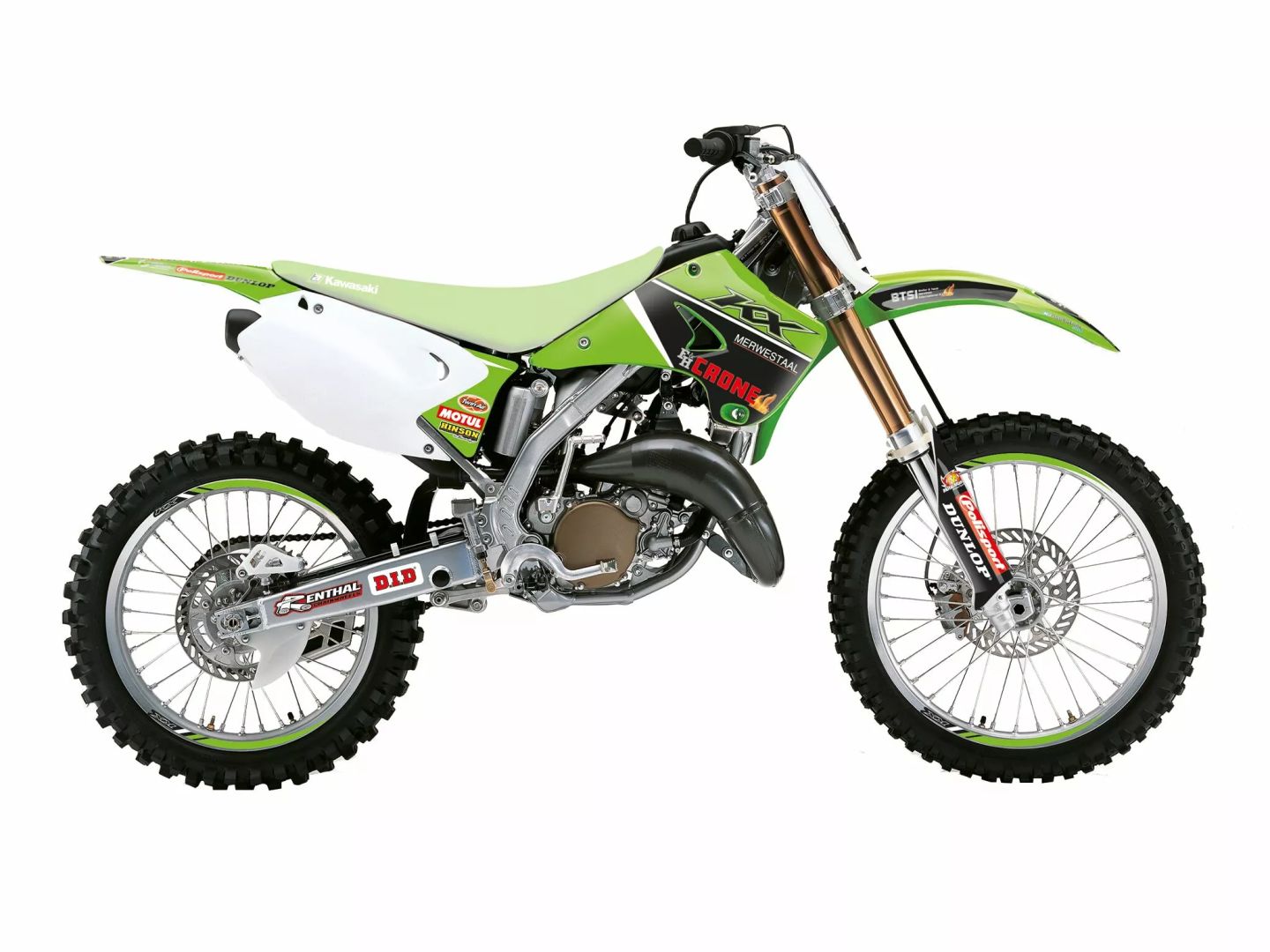 Blackbird racing 2408R14 Graphic Kit Replica Team Kawasaki H & f 2022 Matrica 1