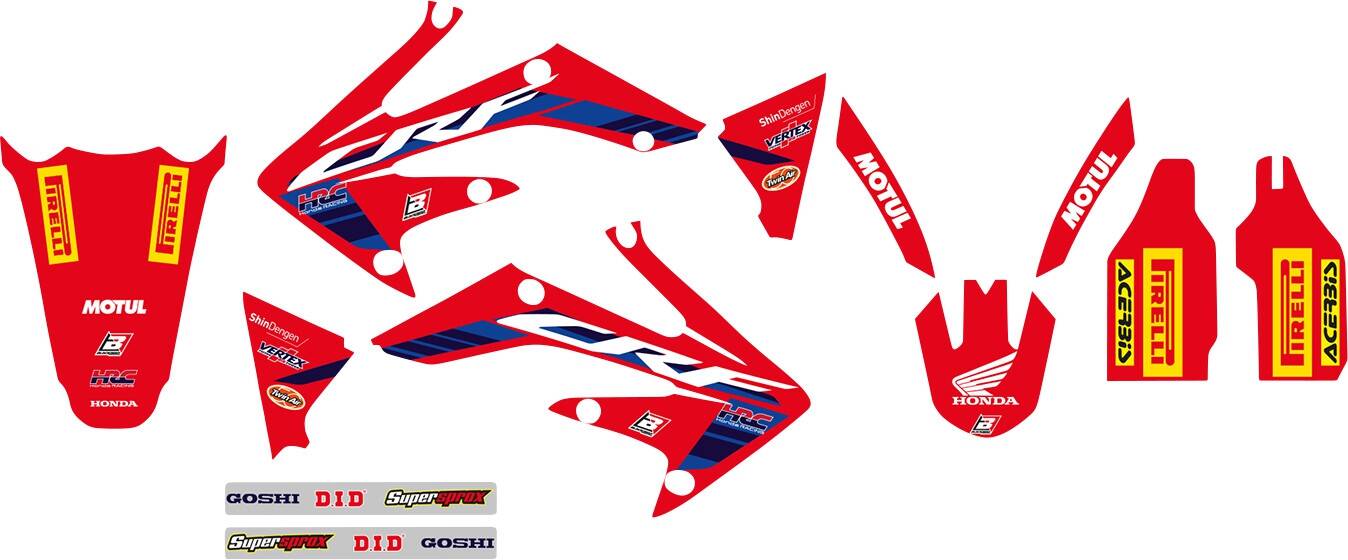 Blackbird racing grafika W/S CVR HRC 22 Matrica 0