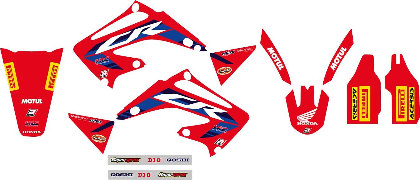 Blackbird racing grafika W/S CVR HRC 22 Matrica 0