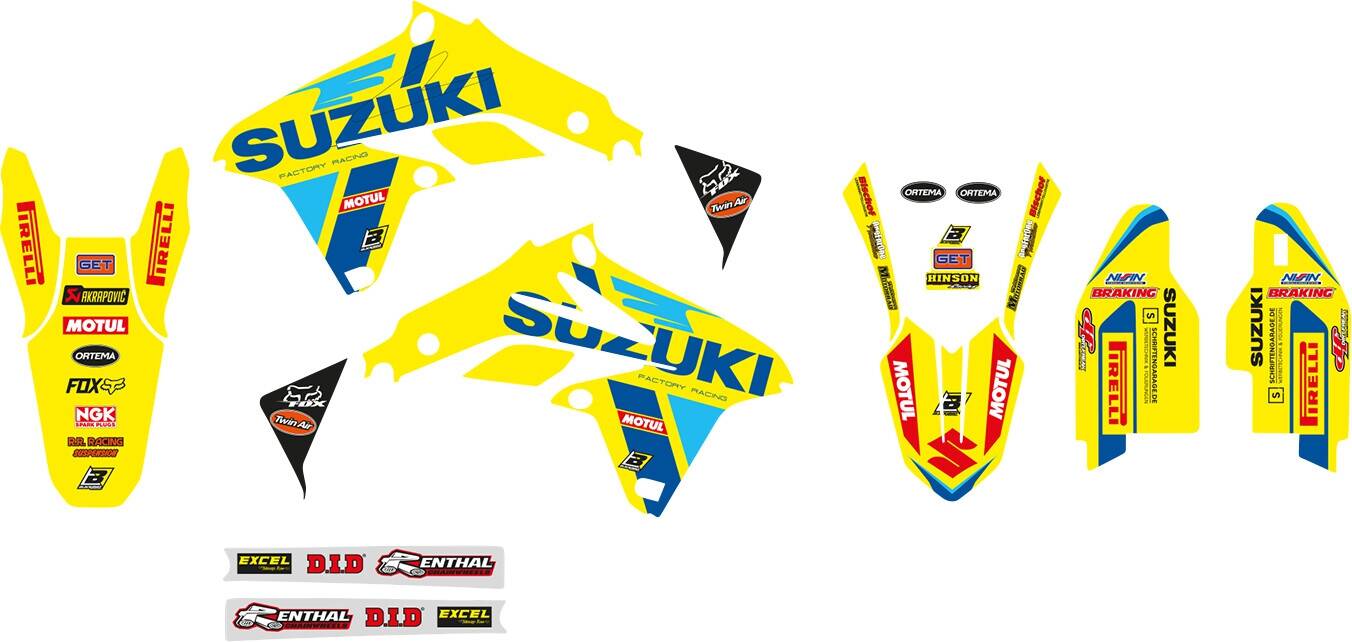 Blackbird racing GRPHC W/S CVR Suzuki KSRT 22 Matrica 0