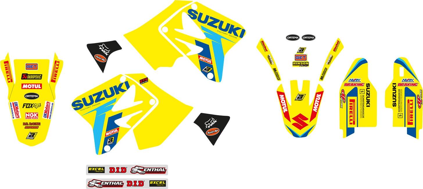 Blackbird racing GRPHC W/S CVR Suzuki KSRT 22 Matrica 0