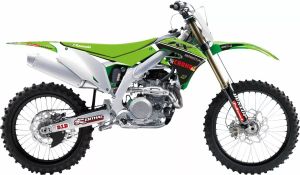 Blackbird racing 8425R14 grafikus készlet ülésborító replika csapat Kawasaki H & f 2022 Matrica 3
