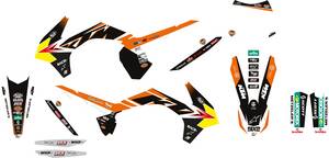 Blackbird racing GRPHC W/S CVR KTM TRPHY22 Matricák és kiállító állványok