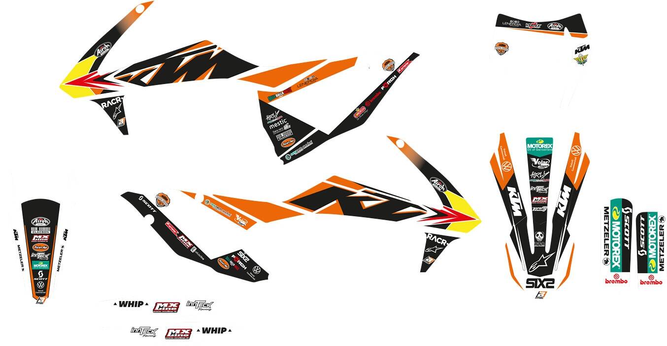 Blackbird racing GRPHC W/S CVR KTM TRPHY22 Matrica 0