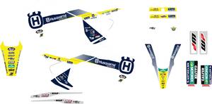 Blackbird racing GRPHC W/S CVR HVA TRPHY22 Matricák és kiállító állványok