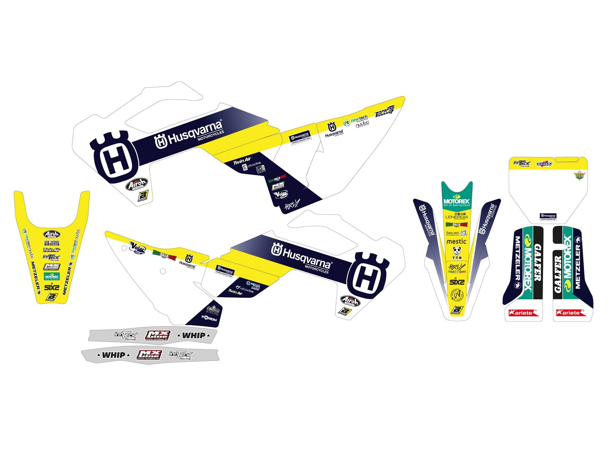 Blackbird racing GRPHC W/S CVR HVA TRPHY22 Matrica 0