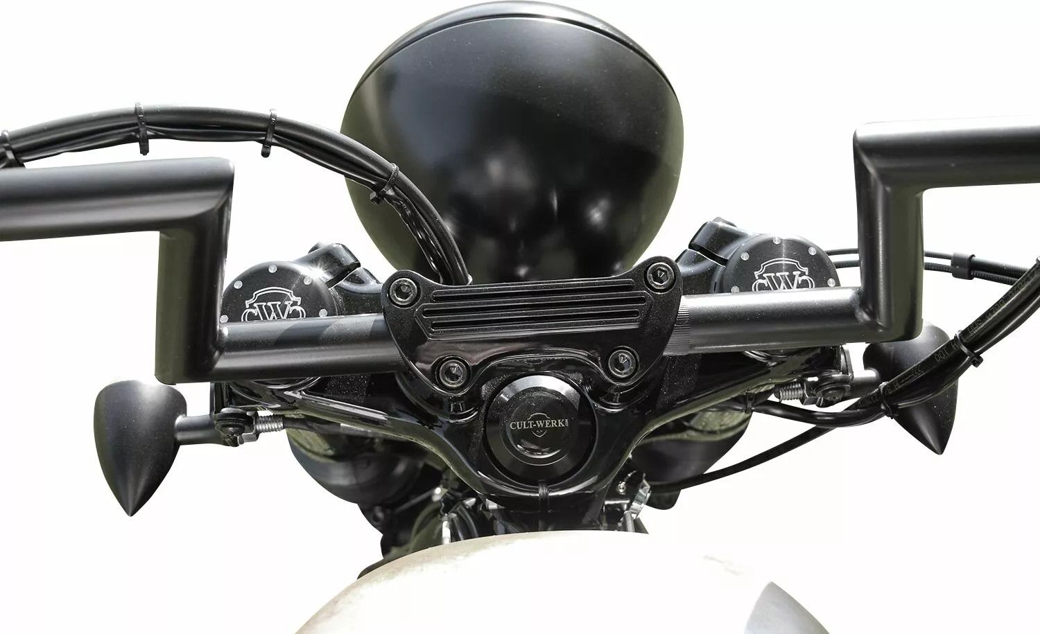 Cult werk HD-SPO029 Kormánybilincs Harley Sportsterhez Kormányra szerelhető kiegészítő 1