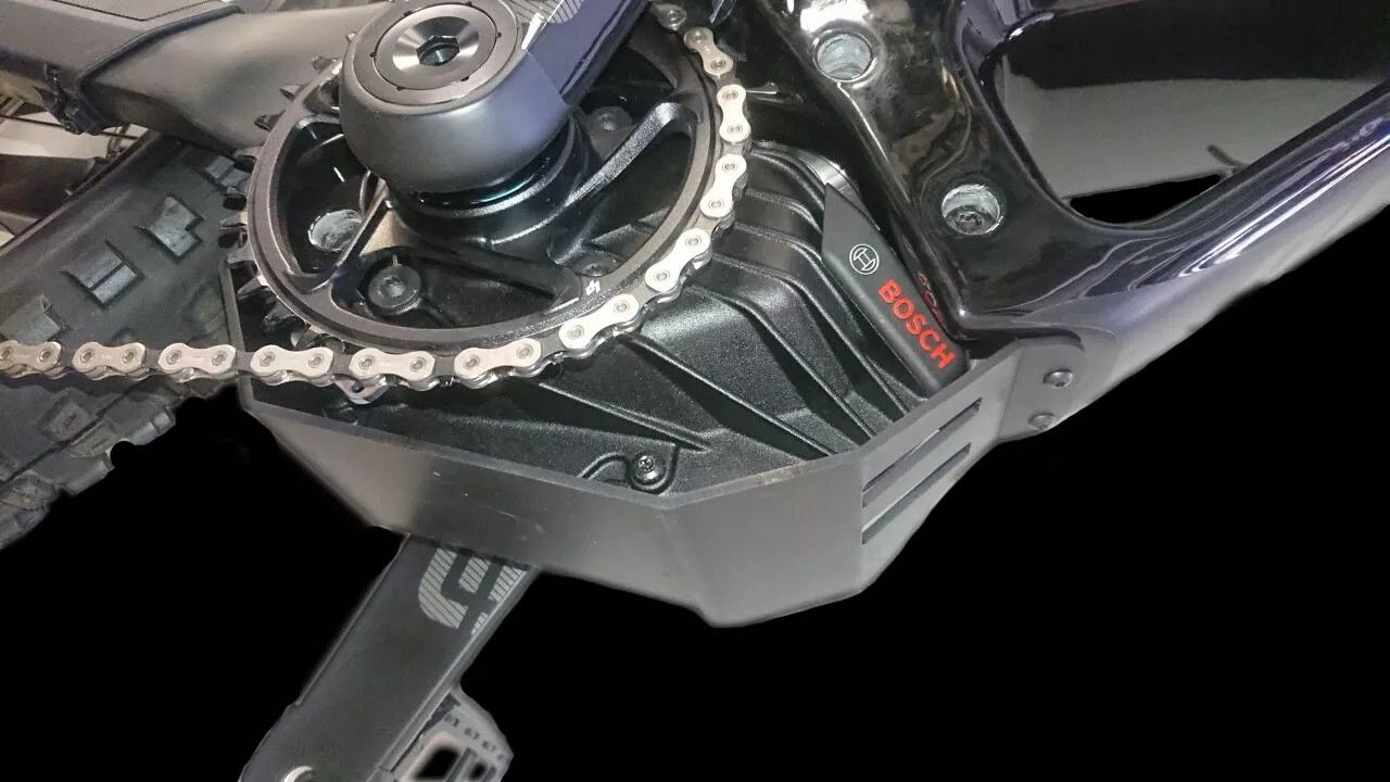 Avs racing SC006 Lapierre E-Bike motor csúszólemez Alu Bukócső, blokkvédő, váz 3