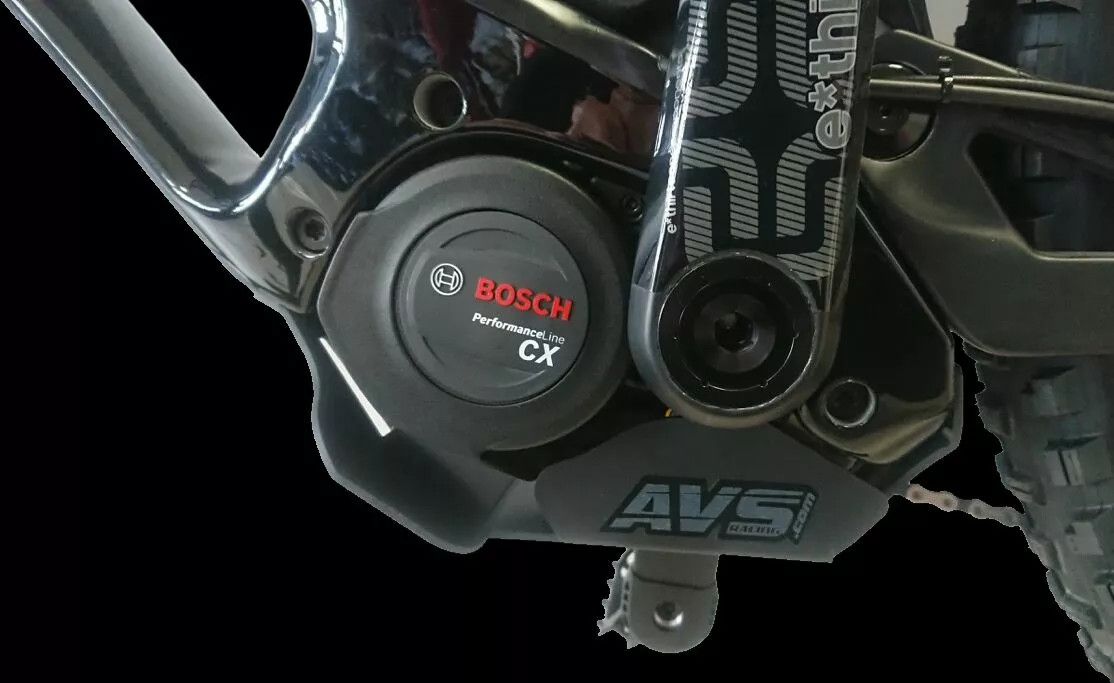 Avs racing SC006 Lapierre E-Bike motor csúszólemez Alu Bukócső, blokkvédő, váz 4
