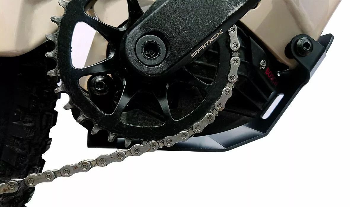 Avs racing SC007 Focus E-Bike motor csúszólemez Alu Bukócső, blokkvédő, váz 1