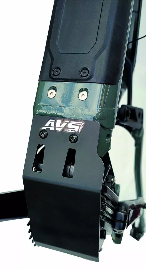 Avs racing SC010 Commencal E-Bike motor csúszólemez Alu Bukócső, blokkvédő, váz 2