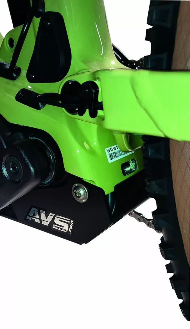 Avs racing SC011 Cube E-Bike motor csúszólemez Alu Bukócső, blokkvédő, váz 2