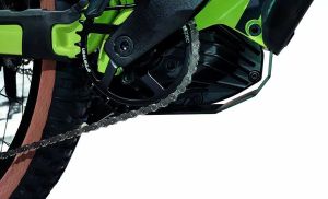 Avs racing SC011 Cube E-Bike motor csúszólemez Alu Bukócső, blokkvédő, váz 1