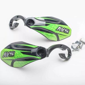 Avs racing PM105-16 kézvédőkészlet alumínium tartókkal Kézvédő, kézmelegítő