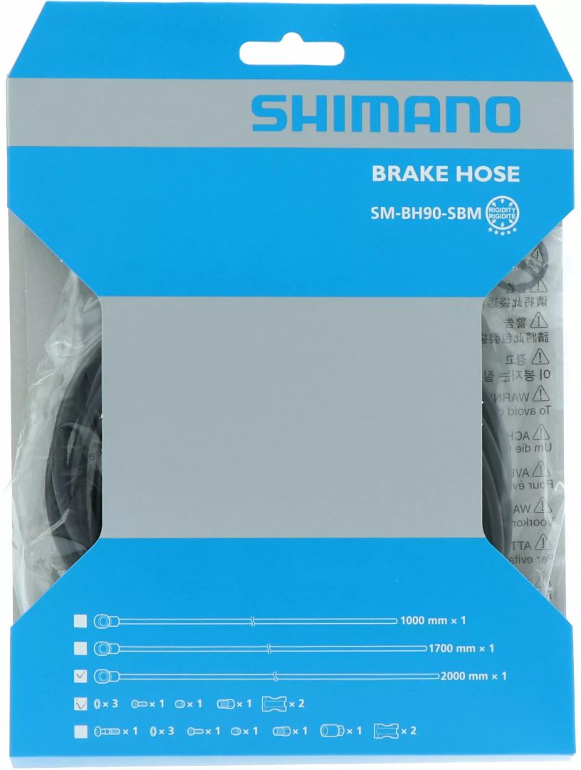 Shimano ISMBH90SBMLL200A XTR SM-BH90-SBM fékcső Bicikli fék 1