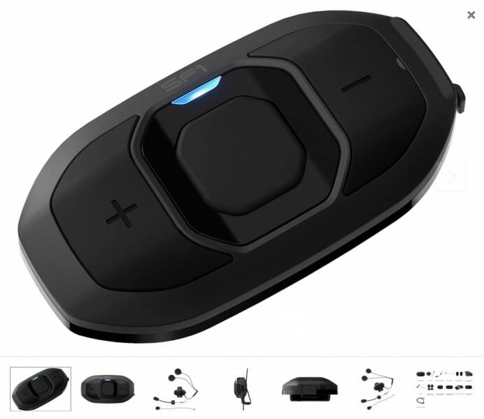 SF1 DUAL Kommunikációs rendszer bukósisakba 0