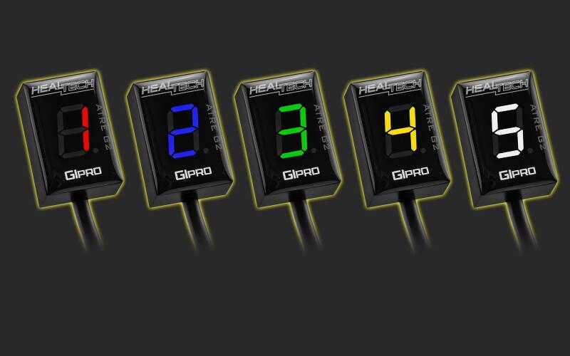 HealTech-Electronics GIPro-ATRE G2 fokozatkijelzõ Sebességmérő és fordulatszámmérő 0