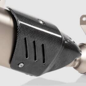 AKRAPOVIC hõ pajzs karbon Kipufogó