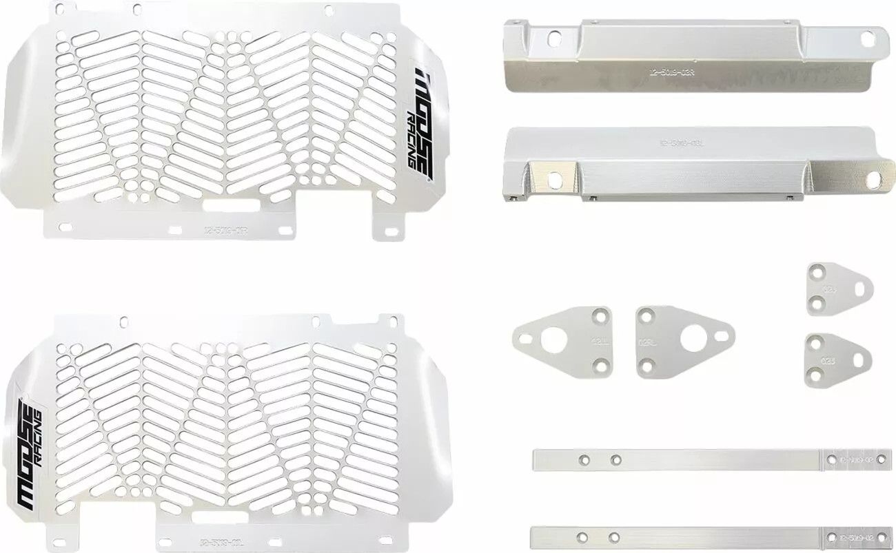 Moose racing hard-parts 12-5019 Billet radiátorvédők Hűtés alkatrész 0