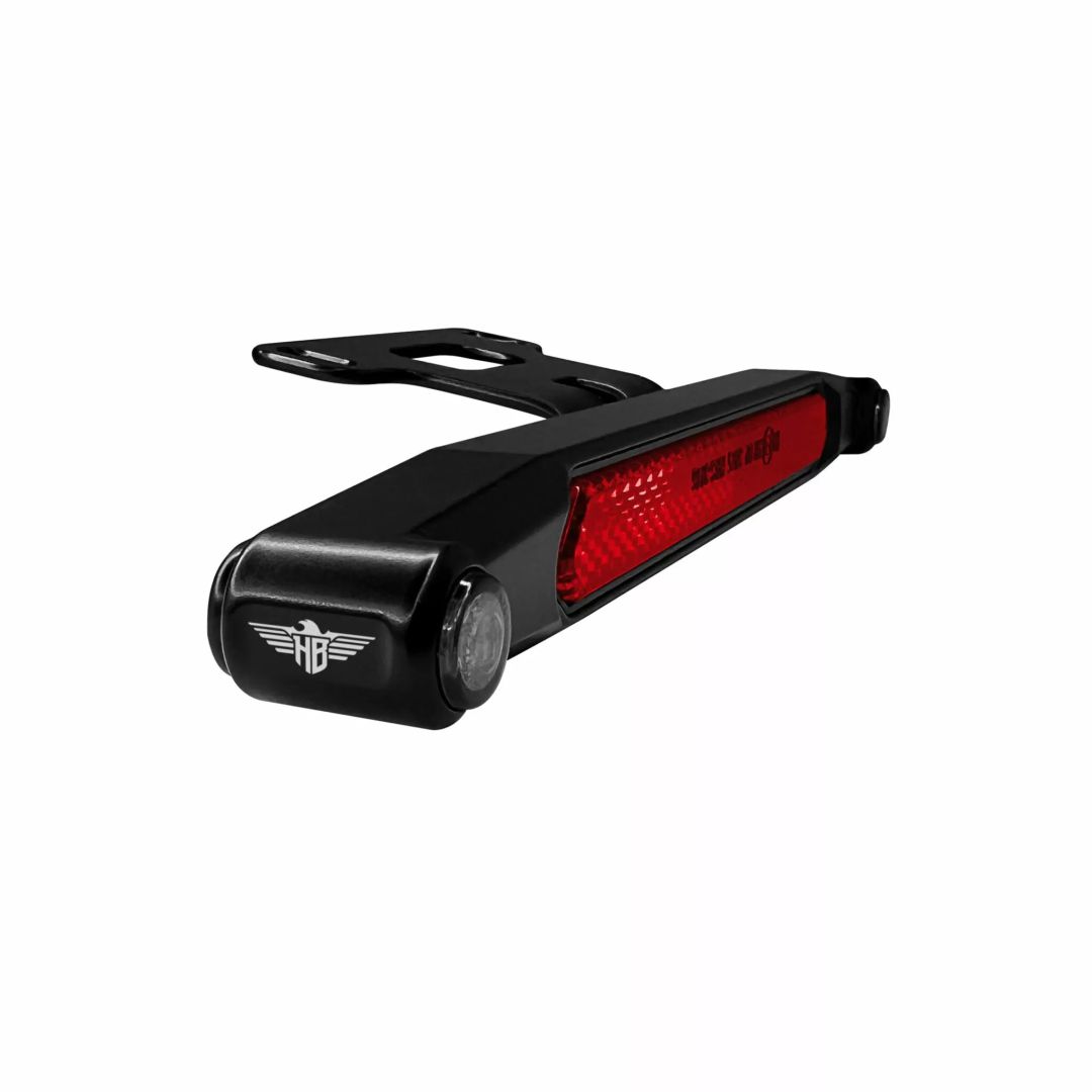 Heinz bikes HB-LB3TS-RH 3 az 1-ben NANO fénysáv Rendszámtartó 6