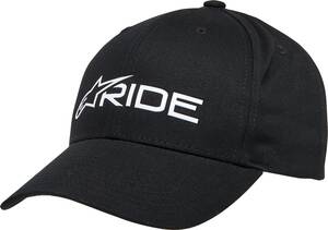 Alpinestars (casuals) HAT RIDE3 BLACK/WHITE Motoros maszk, arcvédő, sapka és sál