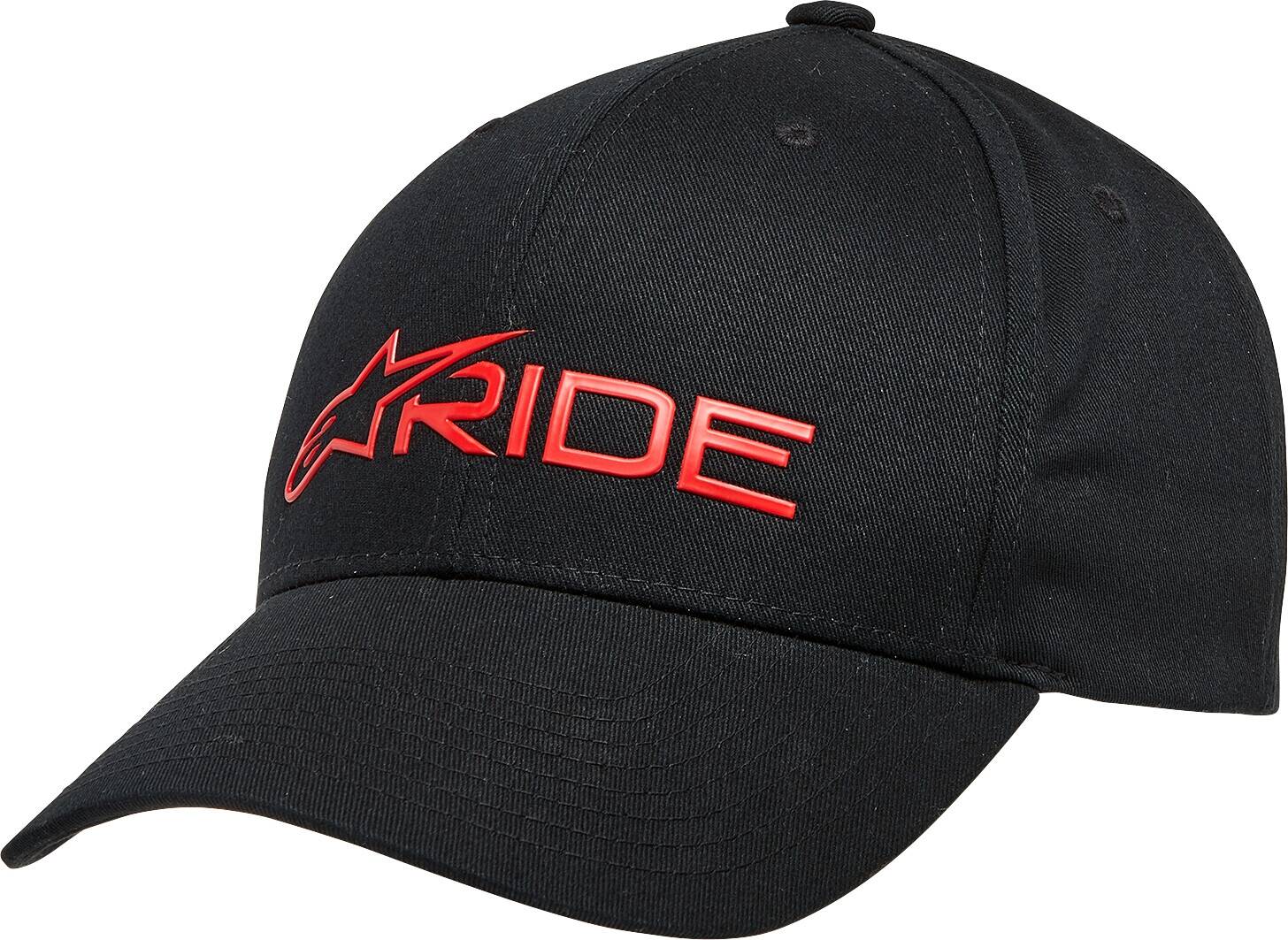 Alpinestars (casuals) HAT RIDE3 BLACK/RED Motoros maszk, arcvédő, sapka és sál 0