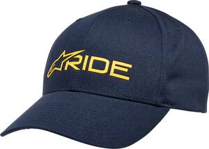 Alpinestars (casuals) HAT RIDE3 NAVY/GOLD Motoros maszk, arcvédő, sapka és sál